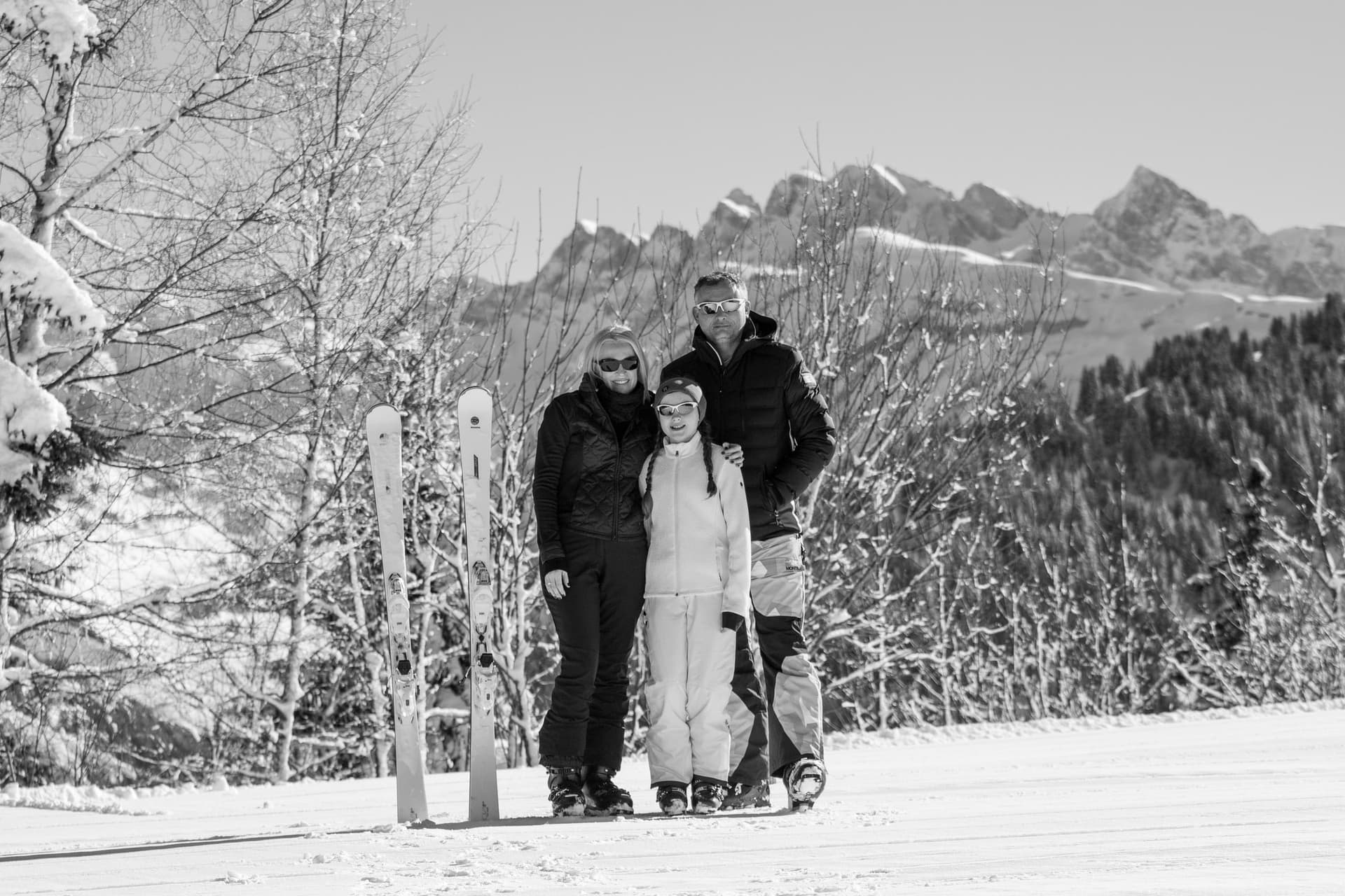 The Peak & Chalet founders on the slopes